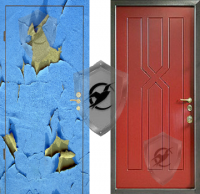  Металлическая дверь “Фотопанель + МДФ”