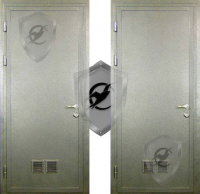  Техническая металлическая дверь (порошок)